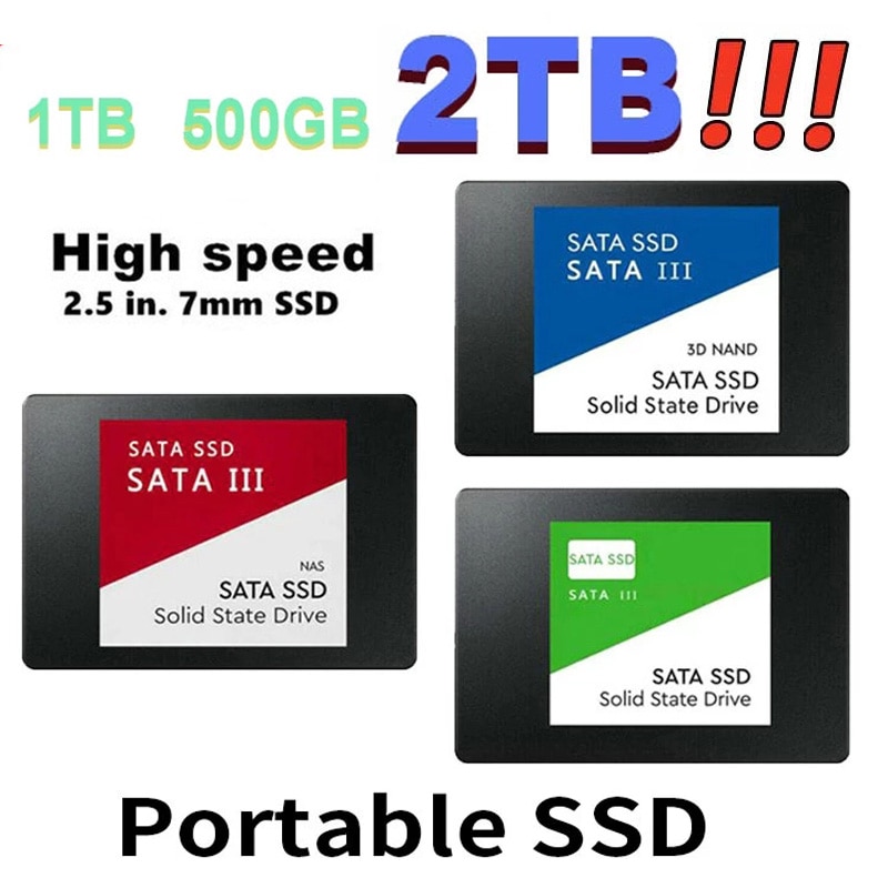 SATA SSD 2.5 ġ  SSD, 240GB, 480GB, 500GB, 512GB, HD 1TB  SSD, 2TB ָ Ʈ ̺, Ʈ SSD ƮϿ